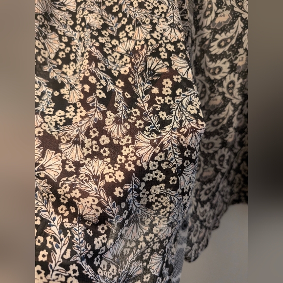 Free People Dani Button-Down Blouse  - Size L- Oversized - Picture 4 of 10